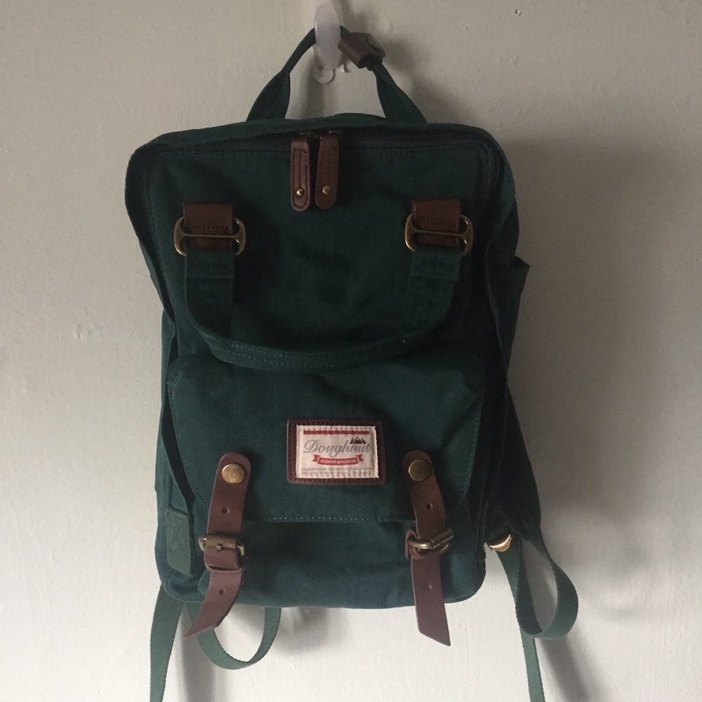 Green Doughnut Backpack